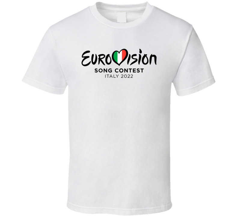 Eurovision Italy 2022 T Shirt Eurovision Italy 2022 T Shirt
