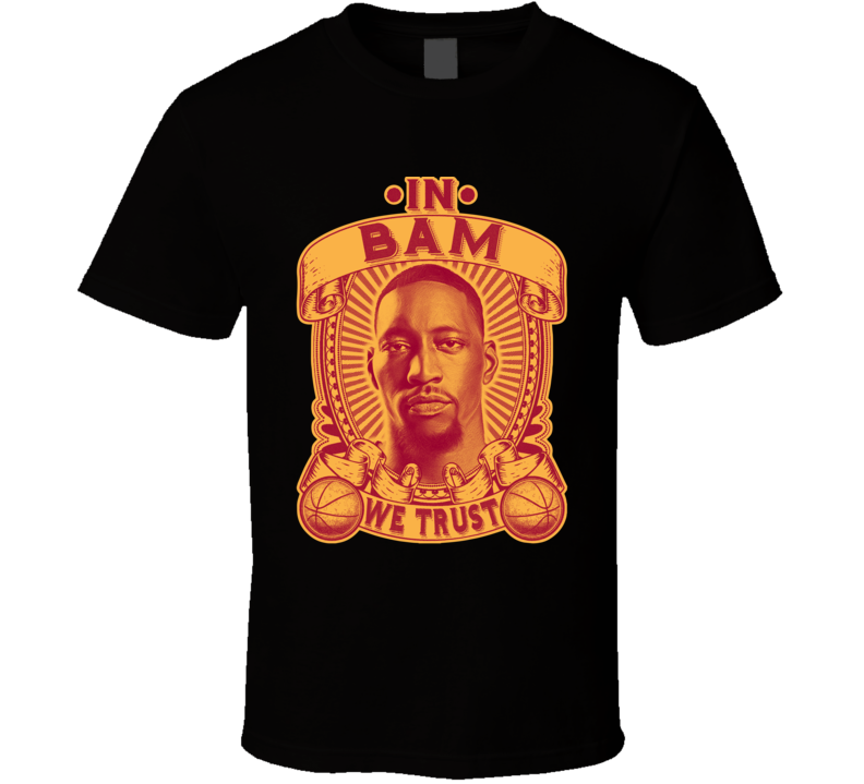 In Bam Adebayo We Trust T Shirt In Bam Adebayo We Trust T Shirt