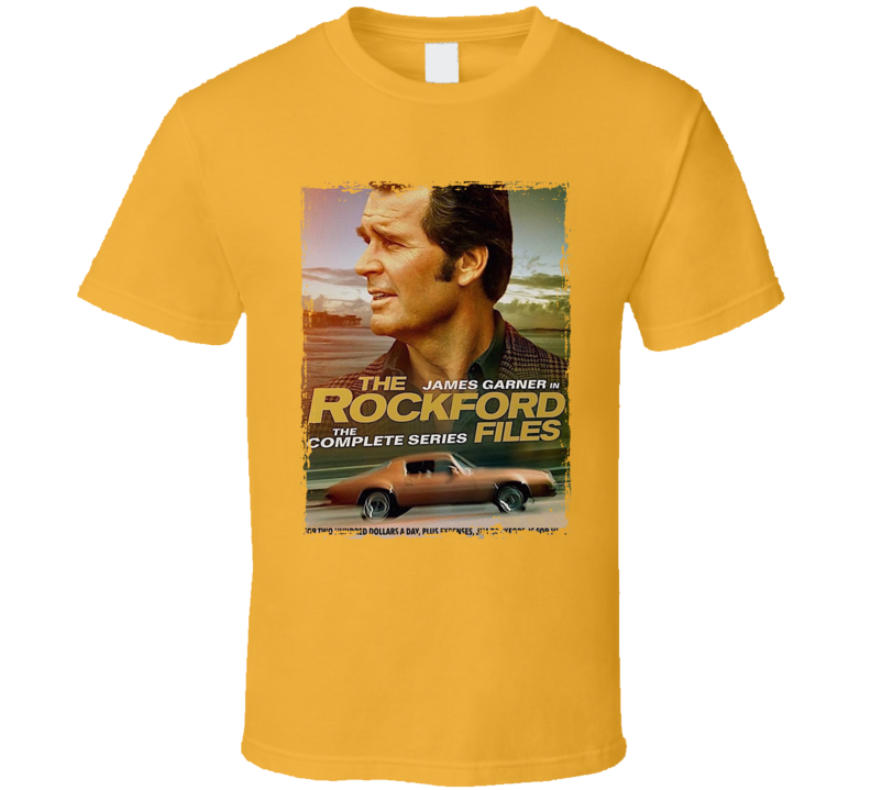 The Rockford Files James Garner T Shirt The Rockford Files James Garner T Shirt