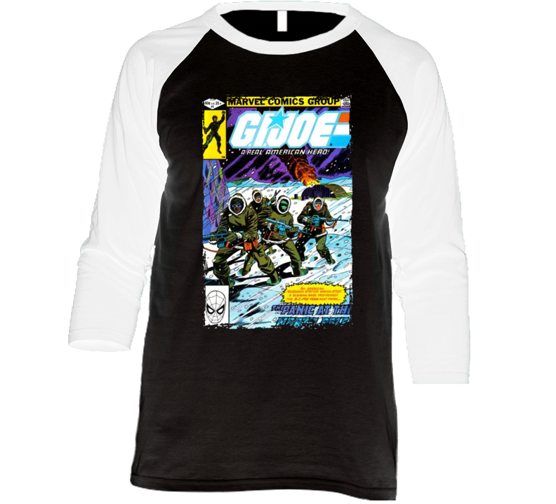 G.i. Joe Comic Issue 2 Raglan T Shirt G.i. Joe Comic Issue 2 Raglan T Shirt