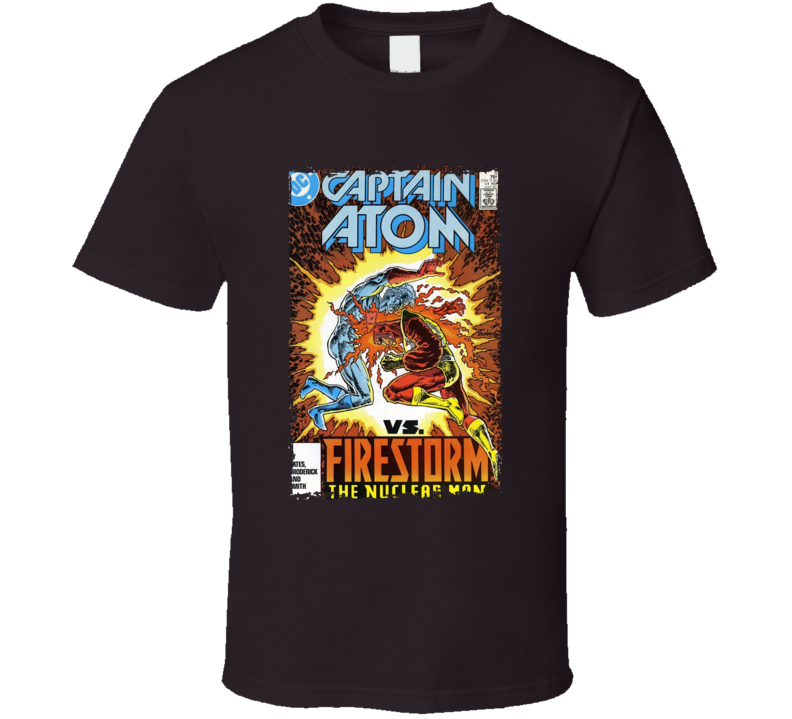 Captain Atom Vs Firestorm Comic Issue 5 T Shirt Captain Atom Vs Firestorm Comic Issue 5 T Shirt
