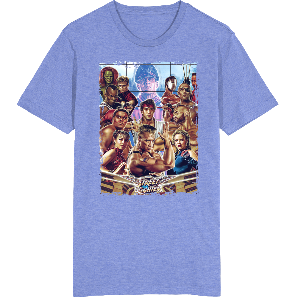 Street Fighter Movie T Shirt Street Fighter Movie T Shirt