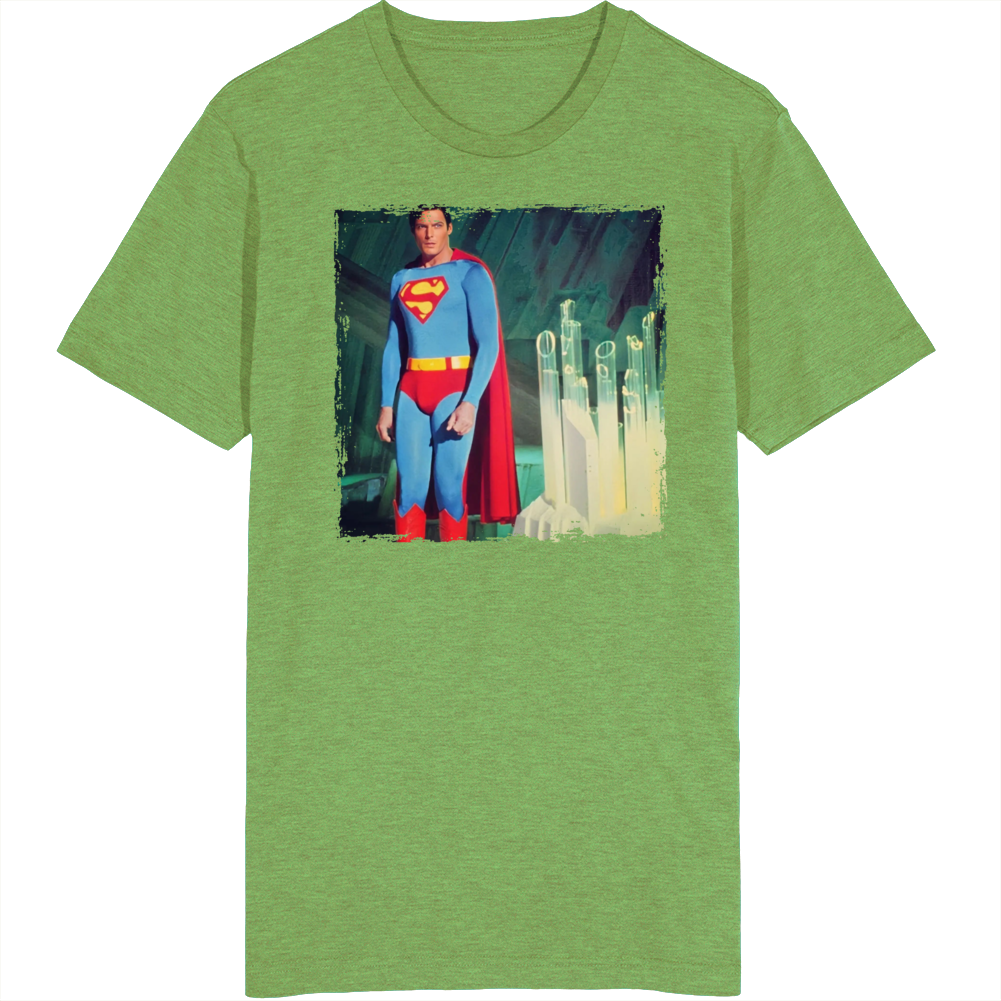 Superman Christopher Reeve Fortress Of Solitude T Shirt Superman Christopher Reeve Fortress Of Solitude T Shirt