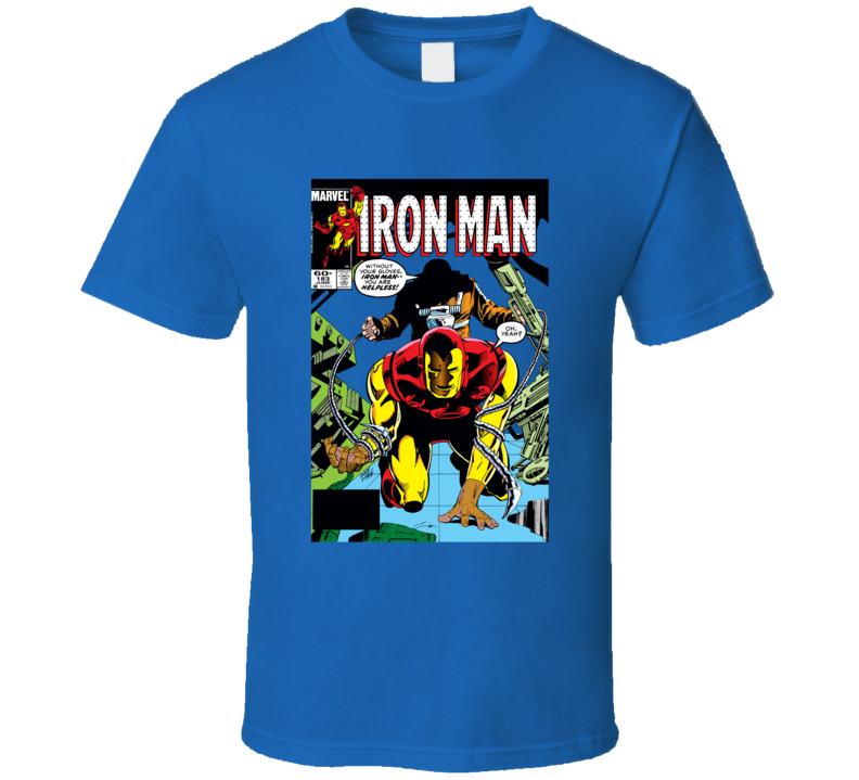 Iron Man Comic Issue 183 T Shirt Iron Man Comic Issue 183 T Shirt