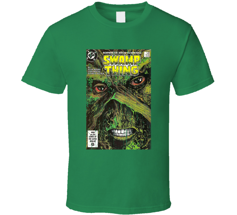 Swamp Thing Comic Issue 49 T Shirt Swamp Thing Comic Issue 49 T Shirt