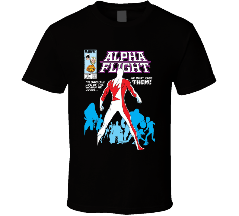 Alpha Flight Comic Issue 11 T Shirt Alpha Flight Comic Issue 11 T Shirt