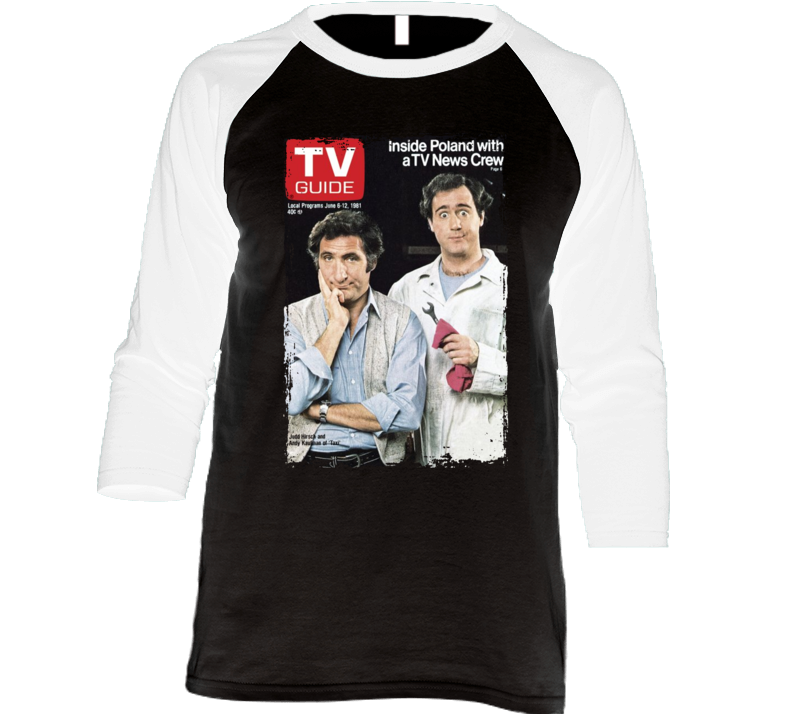 Taxi Judd Hirsch Andy Kaufman Tv Series Raglan T Shirt Taxi Judd Hirsch Andy Kaufman Tv Series Raglan T Shirt