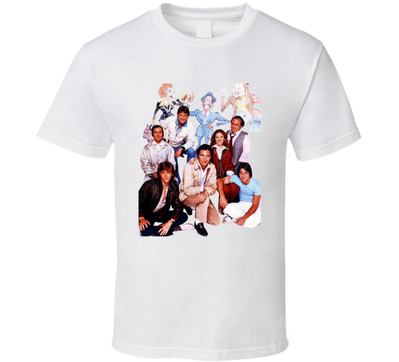 Taxi 70s Tv Cast T Shirt Taxi 70s Tv Cast T Shirt