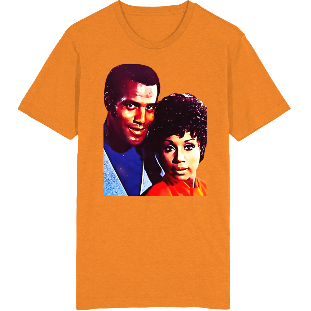 Julia Diahann Carroll Fred Williamson 60s Tv Series T Shirt Julia Diahann Carroll Fred Williamson 60s Tv Series T Shirt