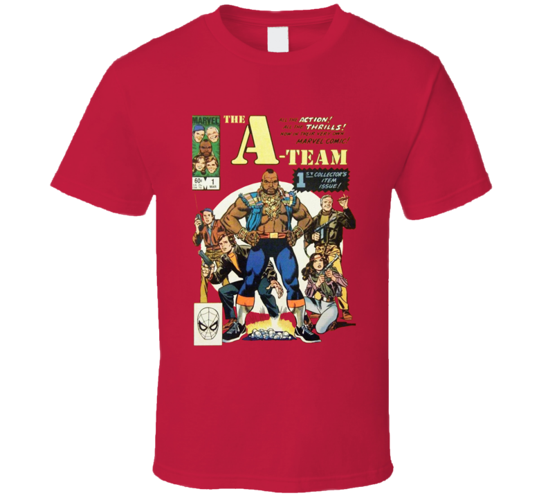 The A-team Collector's Edition Comic Issue 1 T Shirt The A-team Collector's Edition Comic Issue 1 T Shirt