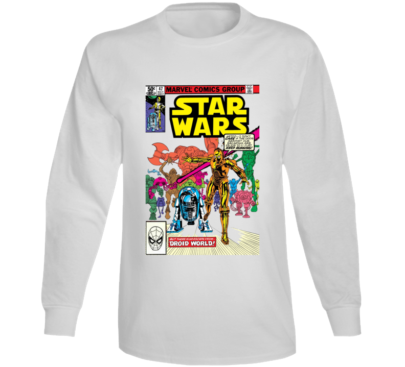 Star Wars Comic Issue 47 Long Sleeve T Shirt Star Wars Comic Issue 47 Long Sleeve T Shirt