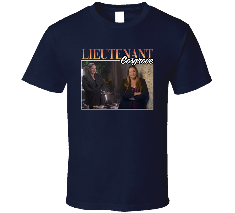 Lieutenant Cosgrove Stumptown 90 Style T Shirt Lieutenant Cosgrove Stumptown 90 Style T Shirt