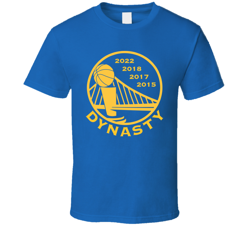 Dynasty Golden State Blue T Shirt Dynasty Golden State Blue T Shirt
