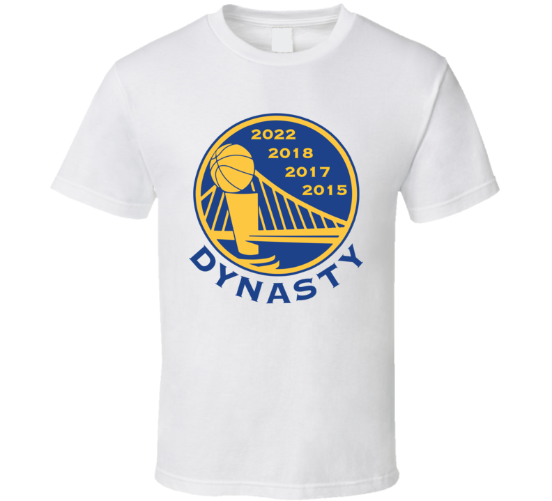 Dynasty Golden State White T Shirt Dynasty Golden State White T Shirt