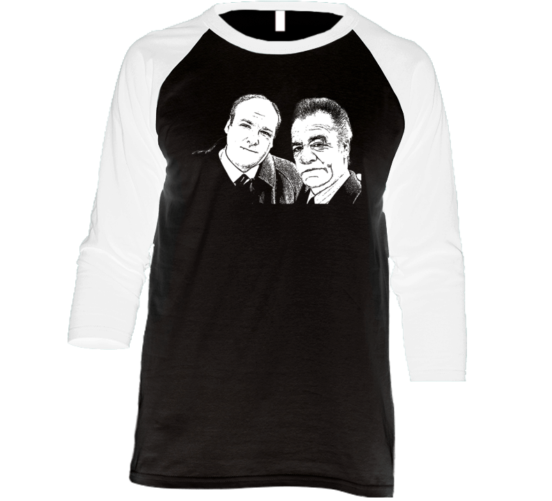 Sopranos Tony And Paulie Raglan T Shirt Sopranos Tony And Paulie Raglan T Shirt
