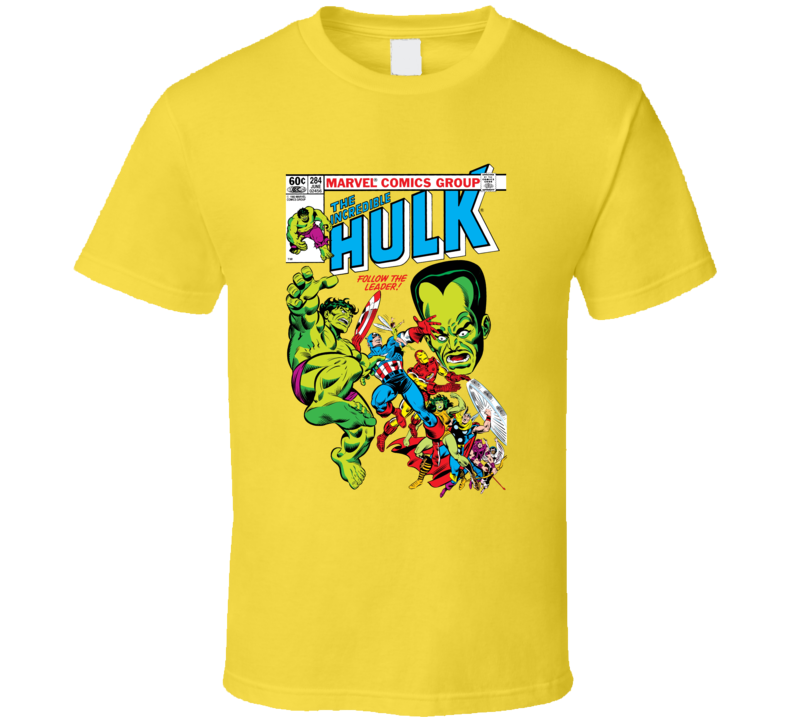 The Incredible Hulk Comic Issue 284 T Shirt The Incredible Hulk Comic Issue 284 T Shirt