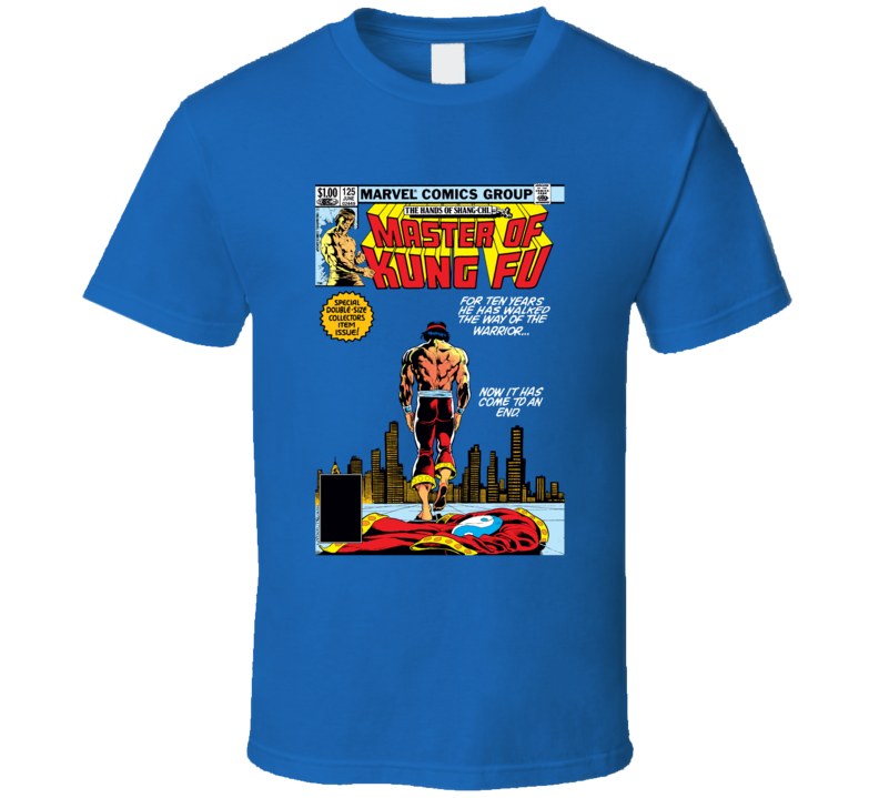 Master Of Kung Fu Comic Issue 125 T Shirt Master Of Kung Fu Comic Issue 125 T Shirt