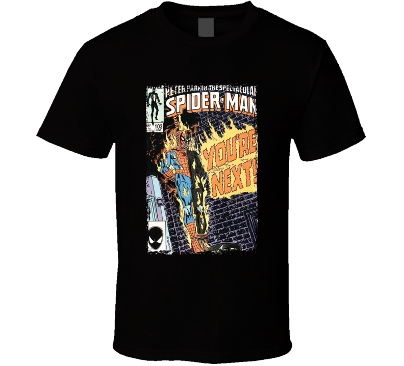 Peter Parker The Spectacular Spiderman Comic Issue 103 T Shirt Peter Parker The Spectacular Spiderman Comic Issue 103 T Shirt
