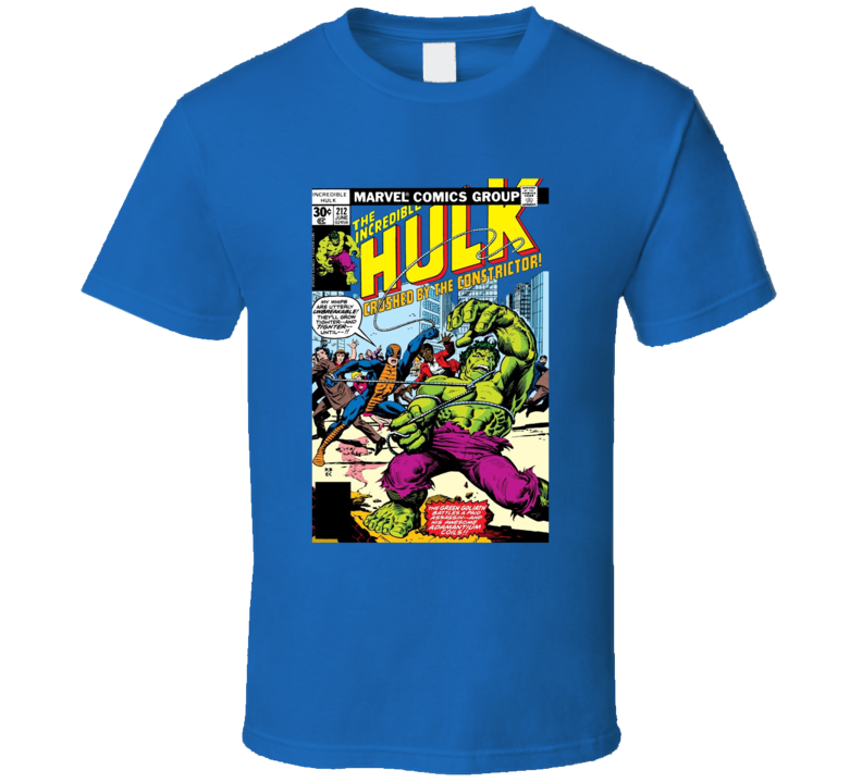 The Incredible Hulk Comic Issue 212 T Shirt The Incredible Hulk Comic Issue 212 T Shirt