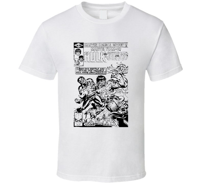 The Hulk And Powerman And Iron Fist Comic Issue 105 T Shirt The Hulk And Powerman And Iron Fist Comic Issue 105 T Shirt