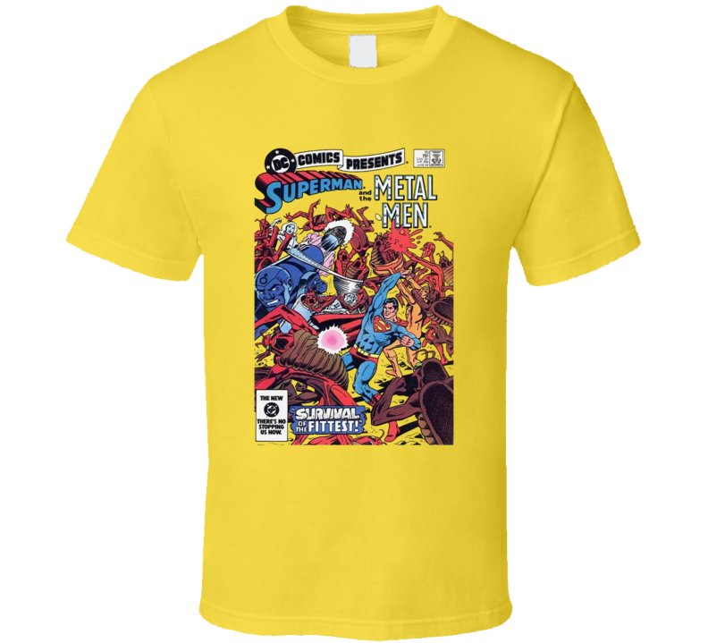 Spiderman And The Metal Men Comic Issue 70 T Shirt Spiderman And The Metal Men Comic Issue 70 T Shirt