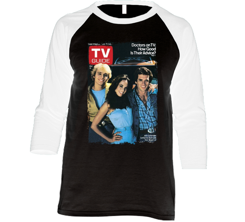 The Dukes Of Hazzard Cast Tv Series Raglan T Shirt The Dukes Of Hazzard Cast Tv Series Raglan T Shirt
