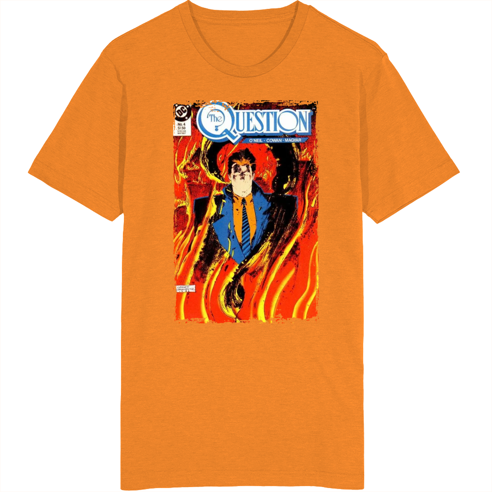 The Question Comic Issue 4 T Shirt The Question Comic Issue 4 T Shirt