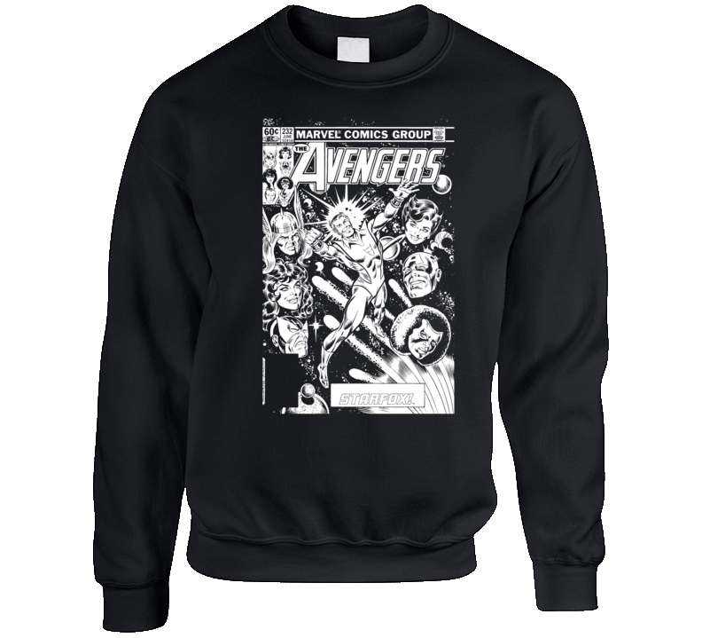 The Avengers Comic Issue 232 Crewneck Sweatshirt The Avengers Comic Issue 232 Crewneck Sweatshirt