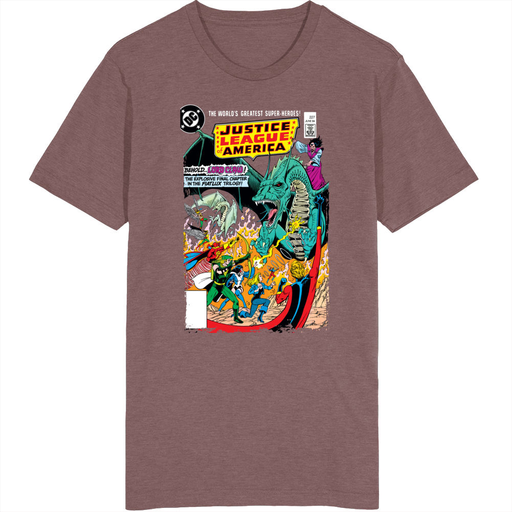 Justice League Of America Issue 227 T Shirt Justice League Of America Issue 227 T Shirt