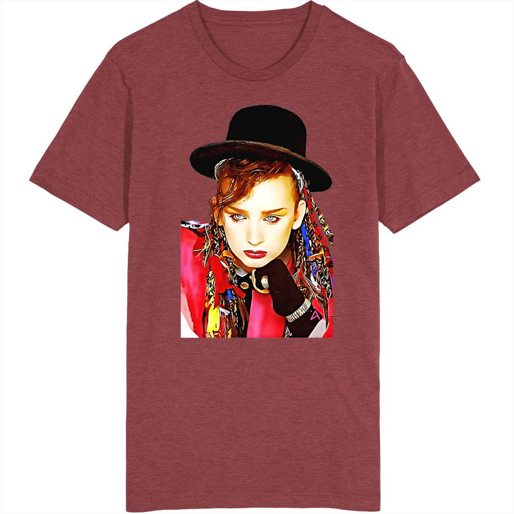 Boy George 80s Pop Singer T Shirt Boy George 80s Pop Singer T Shirt
