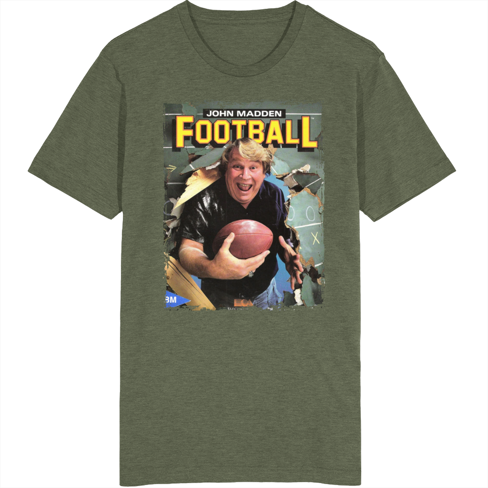 John Madden Football Video Game T Shirt John Madden Football Video Game T Shirt