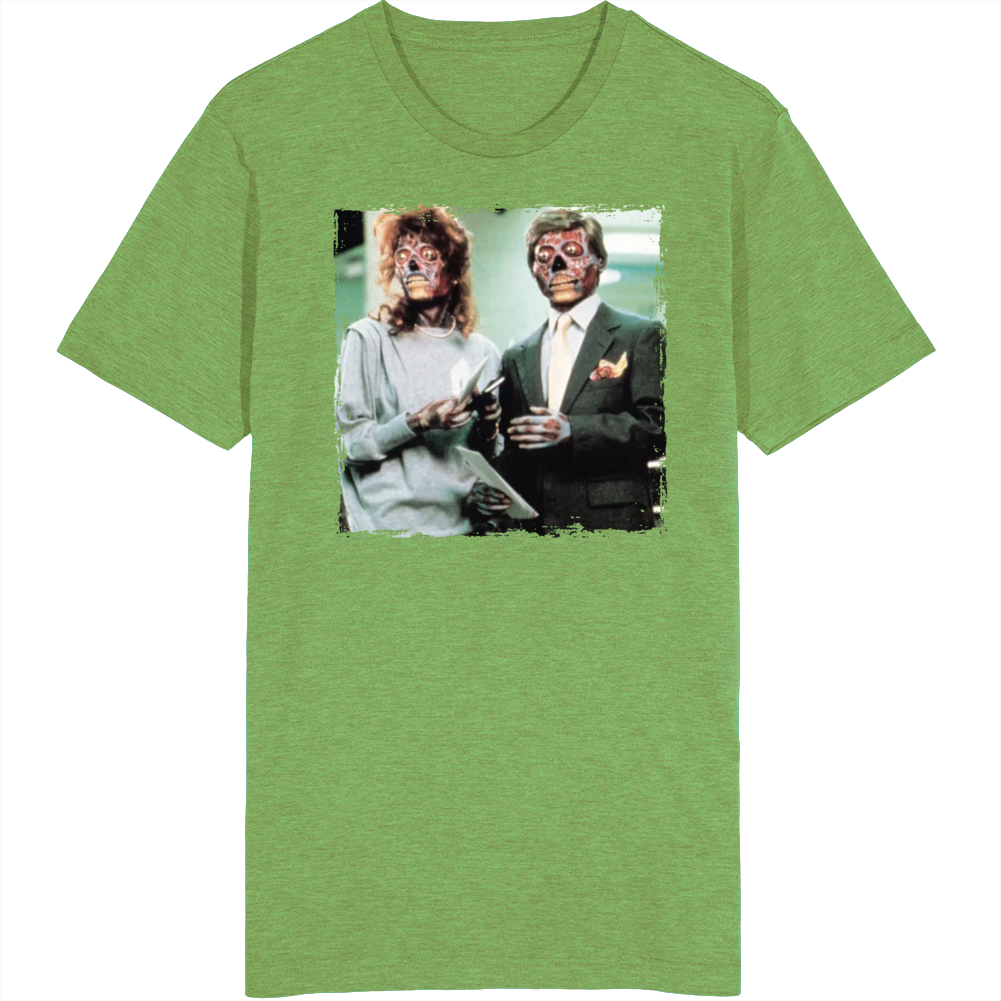 They Live 80s Movie T Shirt They Live 80s Movie T Shirt