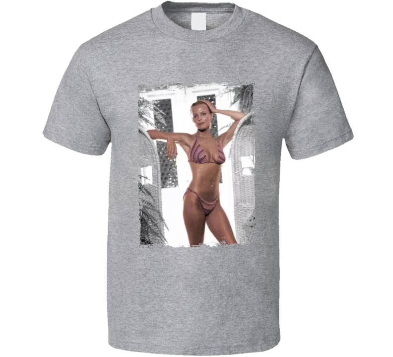 Chery Ladd Striped Bikini Actor T Shirt Chery Ladd Striped Bikini Actor T Shirt