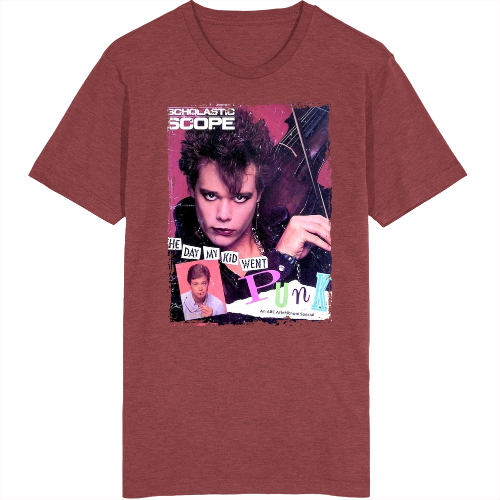 The Day My Kid Went Punk 80s Afterschool Special T Shirt The Day My Kid Went Punk 80s Afterschool Special T Shirt
