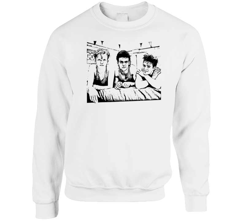 Weird Science Hall Rusler Downey Jr Movie Crewneck Sweatshirt Weird Science Hall Rusler Downey Jr Movie Crewneck Sweatshirt