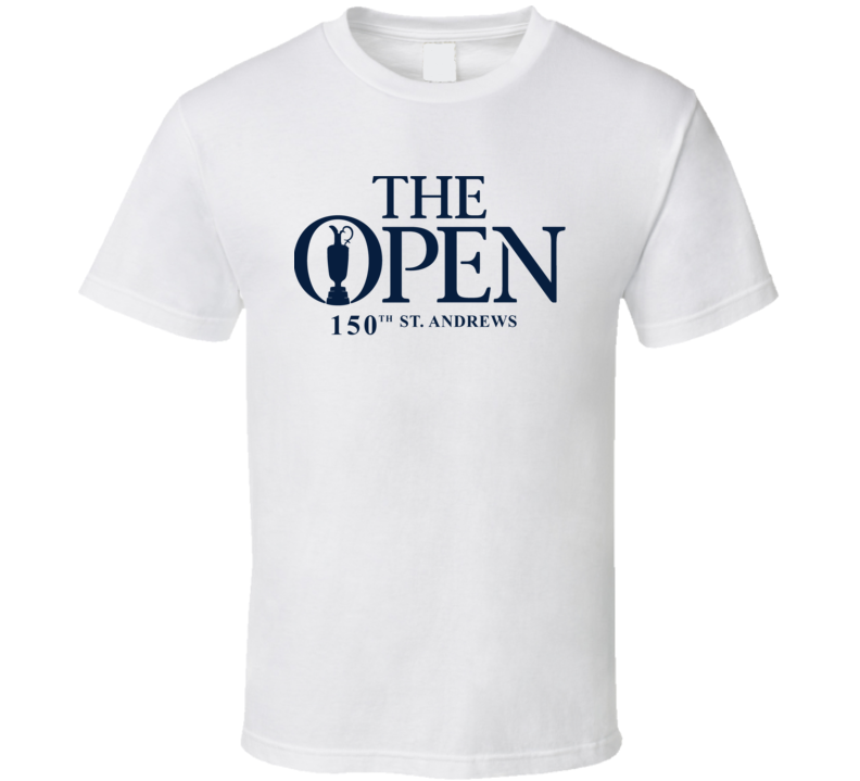 The Open 150th St. Andrews White T Shirt The Open 150th St. Andrews White T Shirt