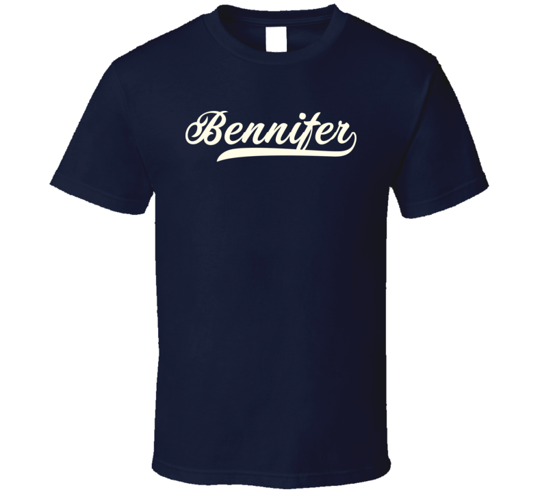 Bennifer Script T Shirt Bennifer Script T Shirt