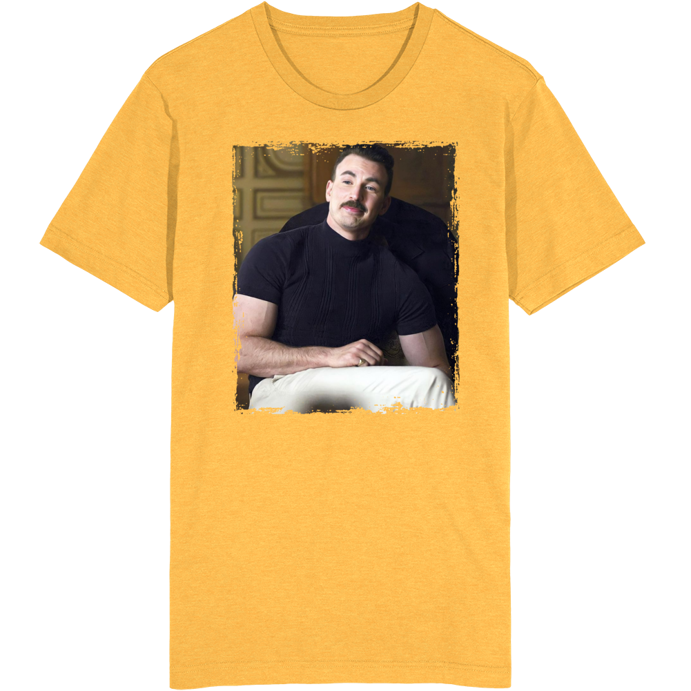 Chris Evans Actor T Shirt Chris Evans Actor T Shirt