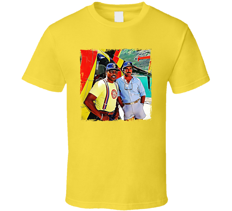 Magnum Pi Roger Mosley Tom Selleck Tv Series T Shirt Magnum Pi Roger Mosley Tom Selleck Tv Series T Shirt