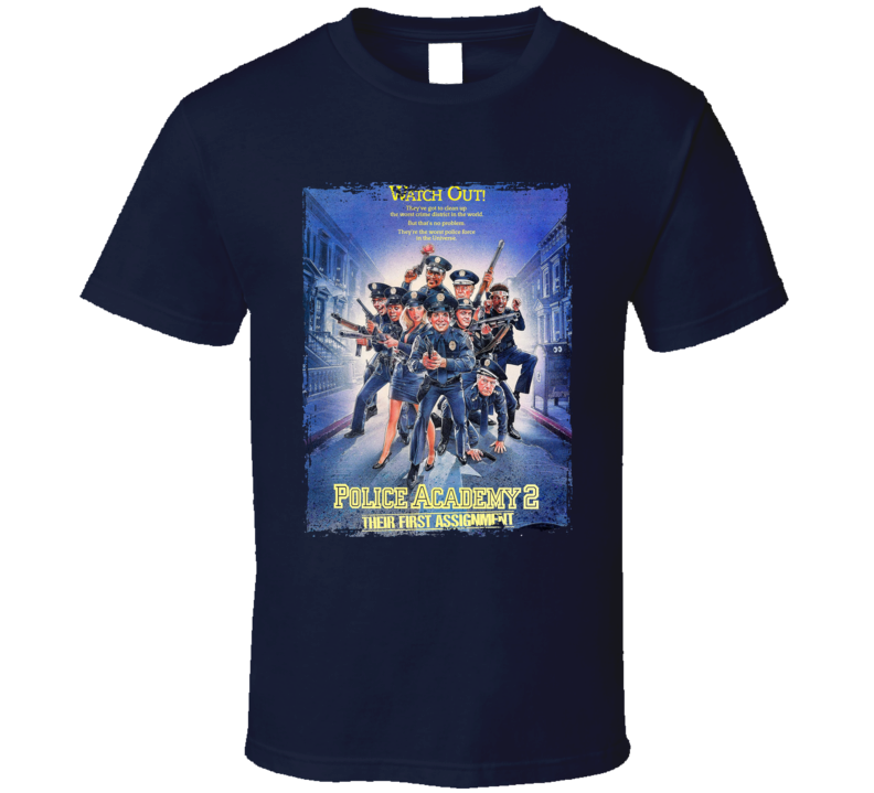 Police Academy 2 Movie T Shirt Police Academy 2 Movie T Shirt
