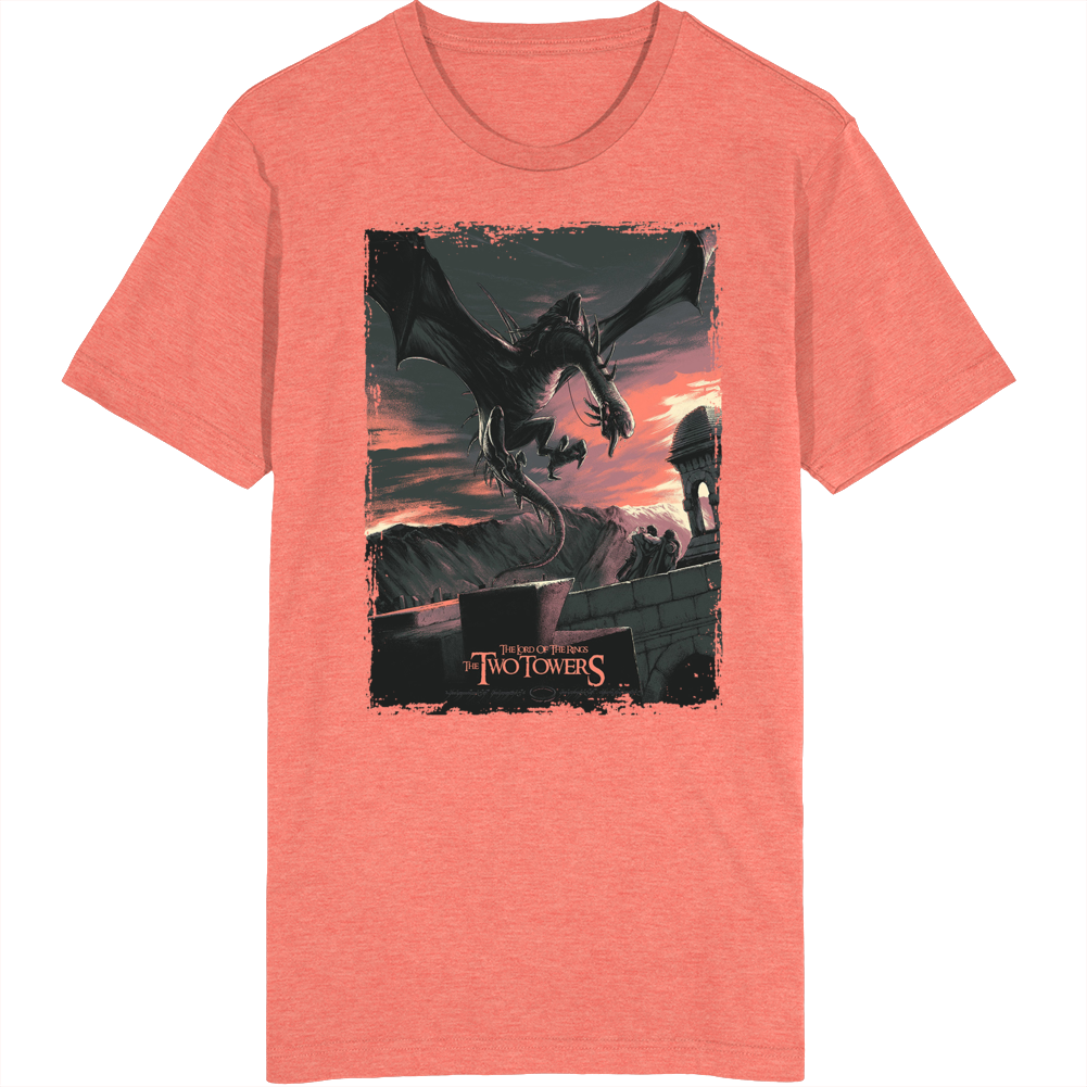 The Lord Of The Rings The Two Towers Film T Shirt The Lord Of The Rings The Two Towers Film T Shirt