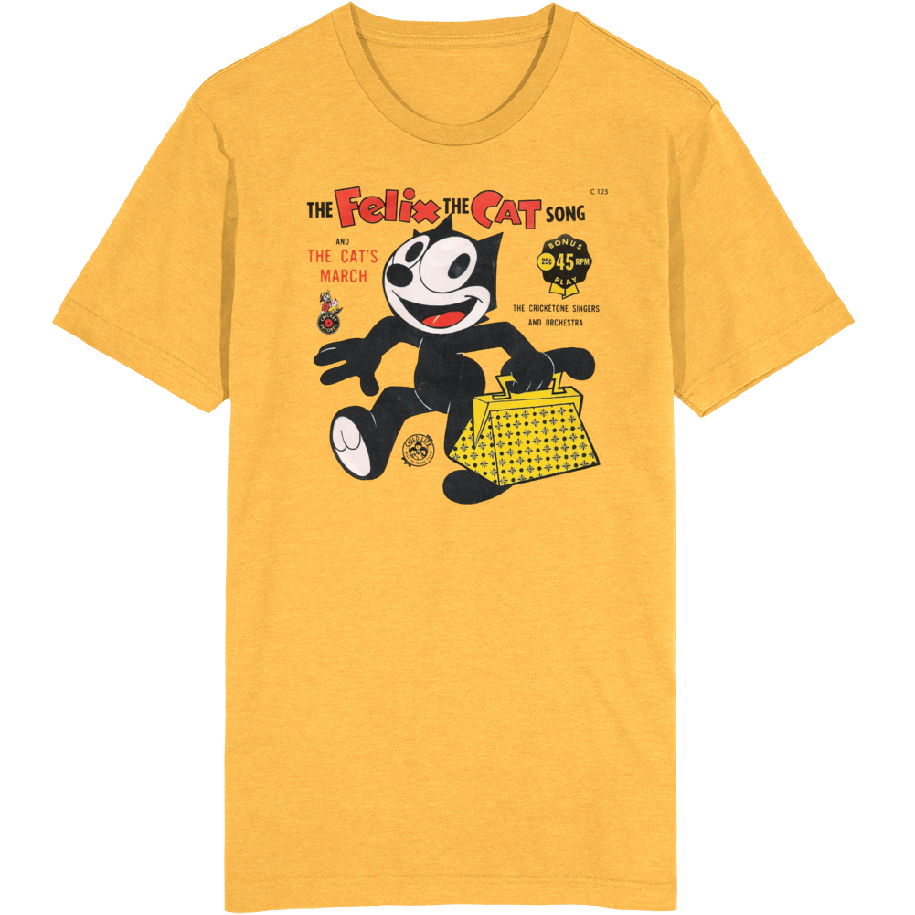 The Felix The Cat Song T Shirt The Felix The Cat Song T Shirt