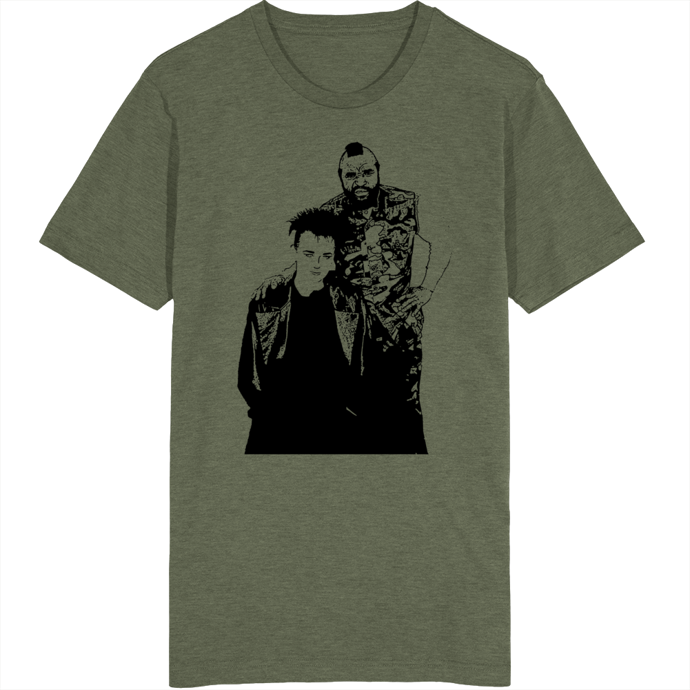 The A-team Mr T And Boy George T Shirt The A-team Mr T And Boy George T Shirt