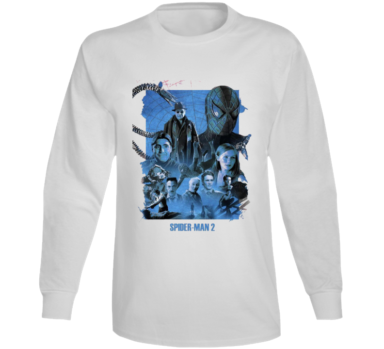 Spider-man 2 Long Sleeve T Shirt Spider-man 2 Long Sleeve T Shirt