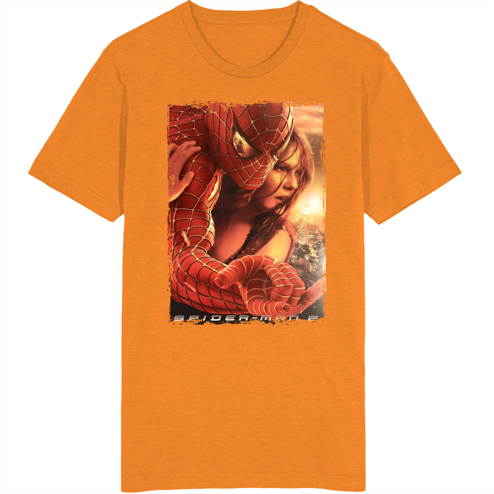 Spider-man 2 Maguire Dunst T Shirt Spider-man 2 Maguire Dunst T Shirt