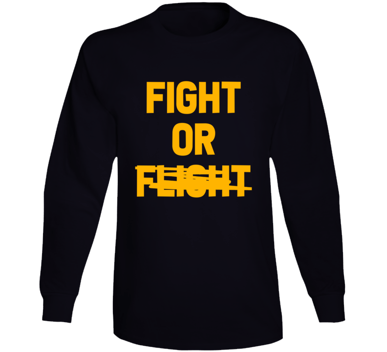 Fight Or Flight Mma Boxing Long Sleeve T Shirt Fight Or Flight Mma Boxing Long Sleeve T Shirt
