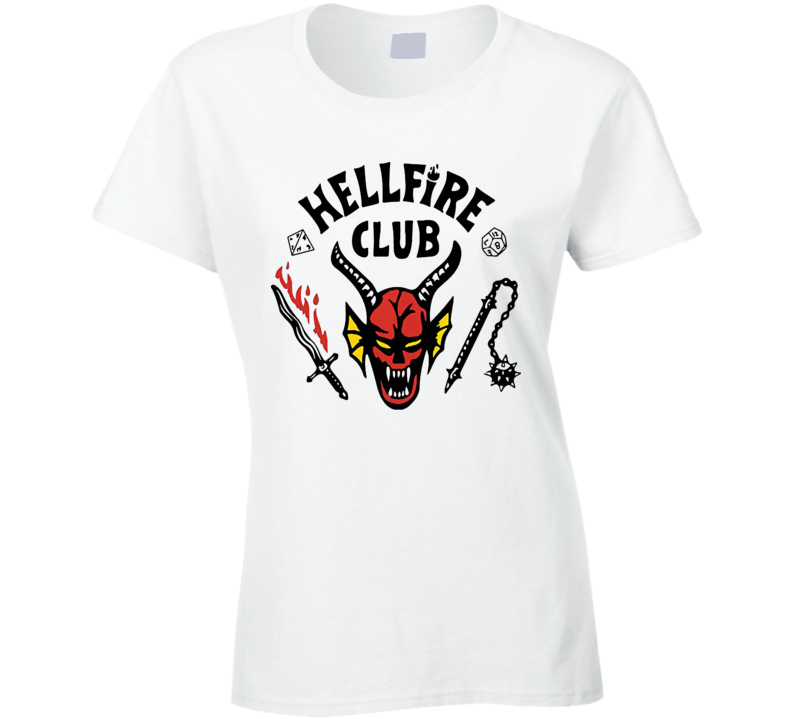 Hellfire Club Ladies T Shirt Hellfire Club Ladies T Shirt