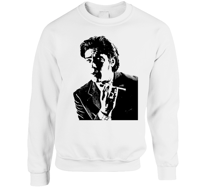 Snatch Franky Four Fingers Benicio Del Toro Movie Crewneck Sweatshirt Snatch Franky Four Fingers Benicio Del Toro Movie Crewneck Sweatshirt