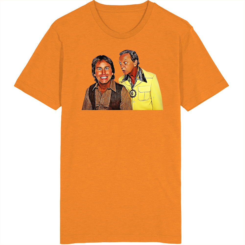 Three's Company John Ritter Don Knotts T Shirt Three's Company John Ritter Don Knotts T Shirt