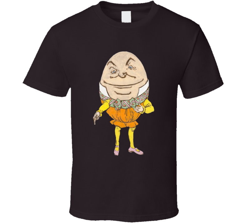 Alice In Wonderland Humpty Dumpty Art T Shirt Alice In Wonderland Humpty Dumpty Art T Shirt